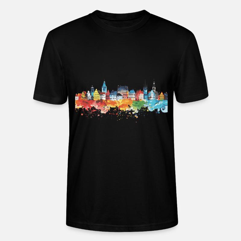 Werne - Stanley/Stella Unisex Bio-T-Shirt CRAFTER - Schwarz