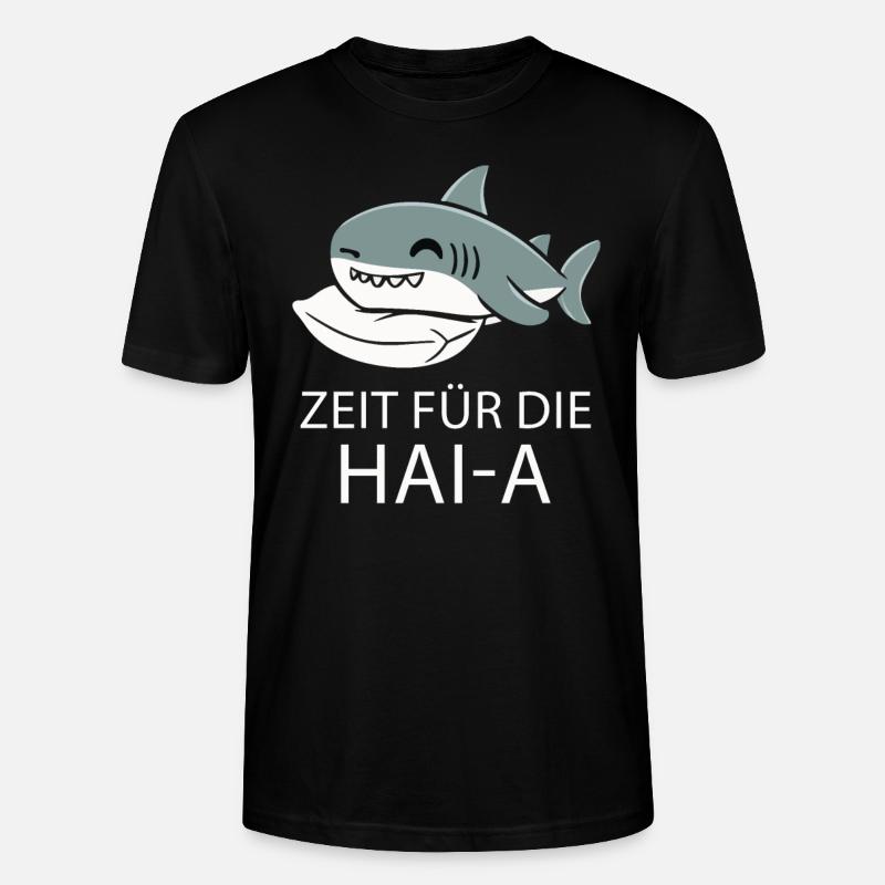 Requin Requin Requins Requin - T-shirt bio CRAFTER Stanley Stella Unisexe - noir