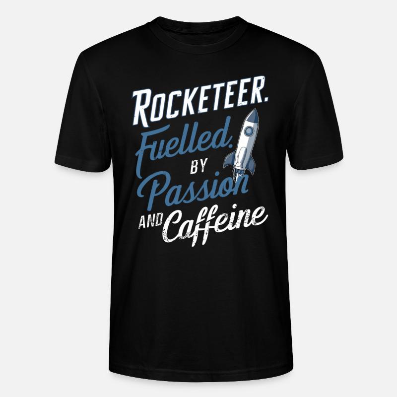 Modell Rocket Builder - Stanley/Stella Unisex Bio-T-Shirt CRAFTER - Schwarz
