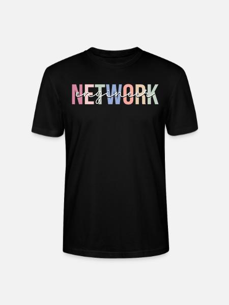 Netzwerkingenieur Netzwerktechnik - Stanley/Stella Unisex Bio-T-Shirt CRAFTER - Schwarz