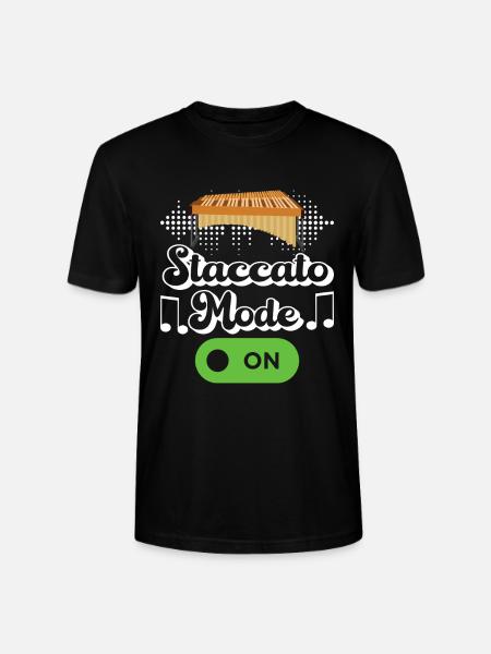 Vibraphon, vibraphonist - Stanley/Stella CRAFTER Unisex Organic T-Shirt - black