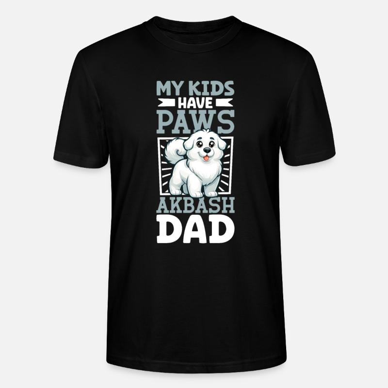 Akbas Papa - Stanley/Stella Unisex Bio-T-Shirt CRAFTER - Schwarz