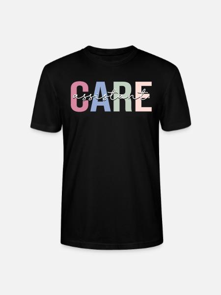 Pflegeassistentin Patientenpflegeassistentin PCA K - Stanley/Stella Unisex Bio-T-Shirt CRAFTER - Schwarz
