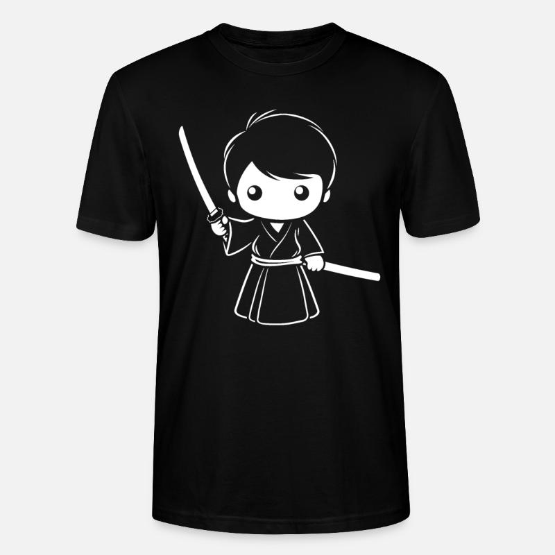 iaido - Stanley/Stella Unisex Bio-T-Shirt CRAFTER - Schwarz