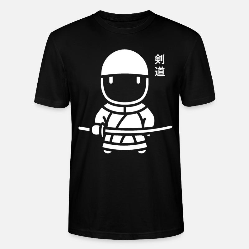 KENDO - Stanley/Stella Unisex Bio-T-Shirt CRAFTER - Schwarz
