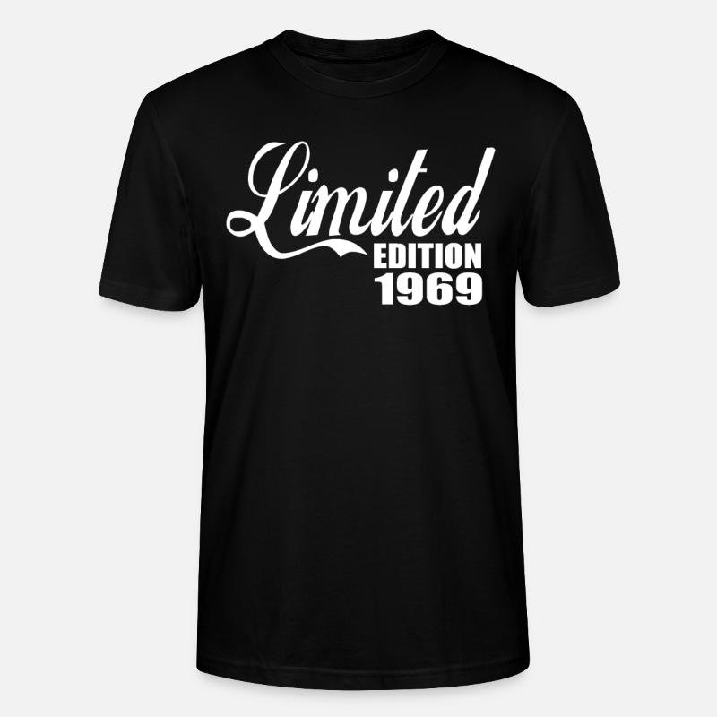 Edition limitée 1969 - T-shirt bio CRAFTER Stanley Stella Unisexe - noir