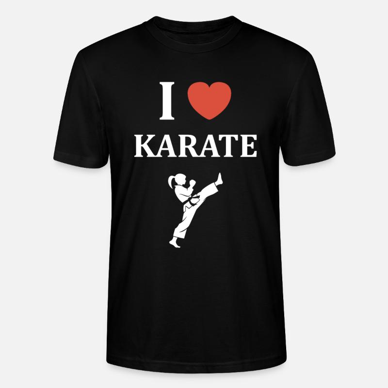 Karate - Stanley/Stella Unisex Bio-T-Shirt CRAFTER - Schwarz