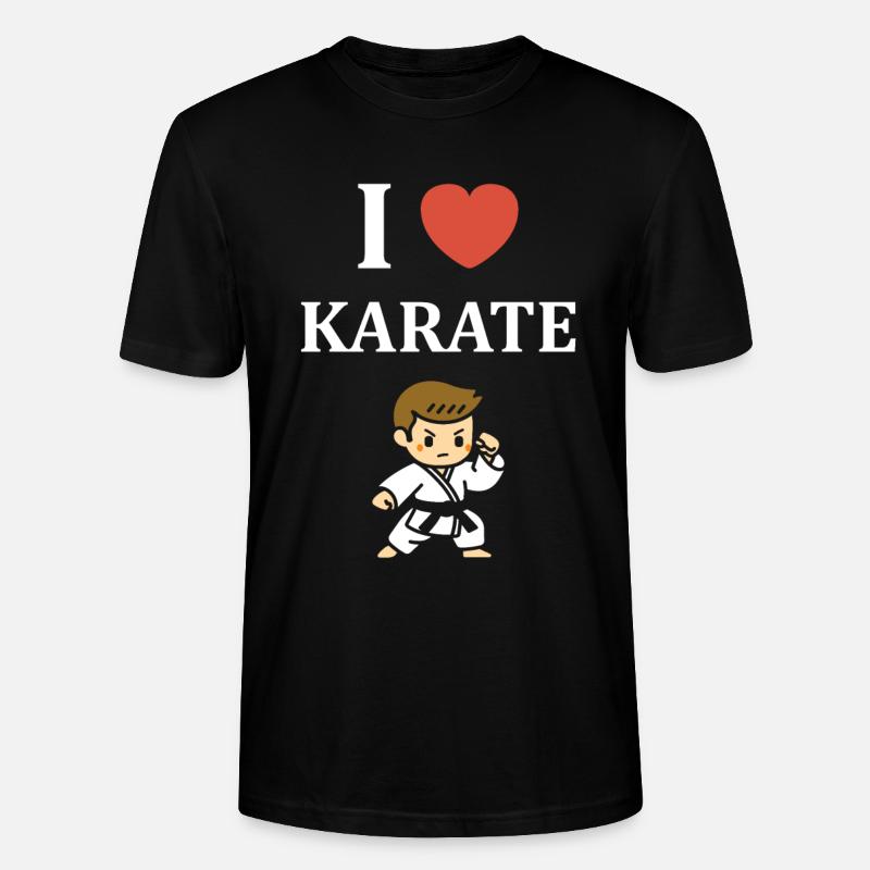 Karate - Stanley/Stella Unisex Bio-T-Shirt CRAFTER - Schwarz