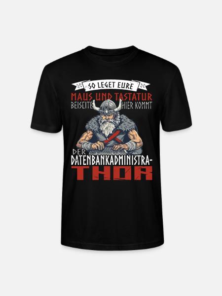 Datenbankadministrathor Codierung Datenanalyst - Stanley/Stella Unisex Bio-T-Shirt CRAFTER - Schwarz