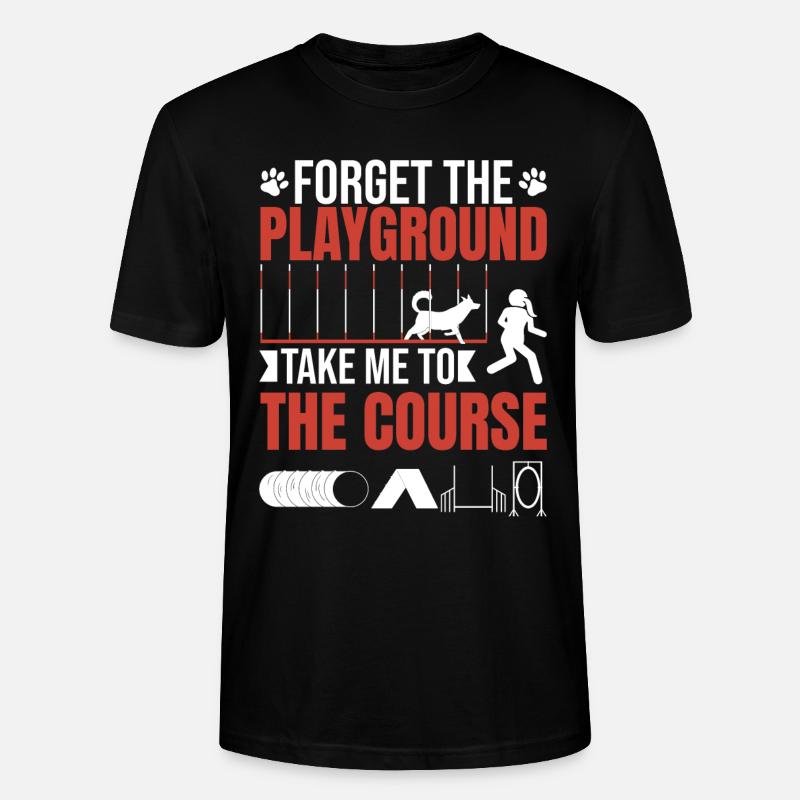 Agilité canine - T-shirt bio CRAFTER Stanley Stella Unisexe - noir