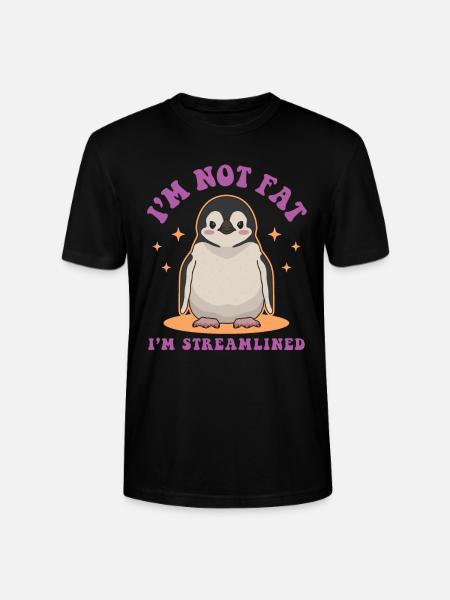 Pinguin Baby Pinguine Geschenke - Stanley/Stella Unisex Bio-T-Shirt CRAFTER - Schwarz