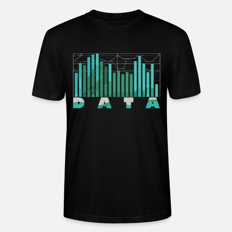 Behavioral Analyst Data Coding - Stanley/Stella CRAFTER Unisex Organic T-Shirt - black