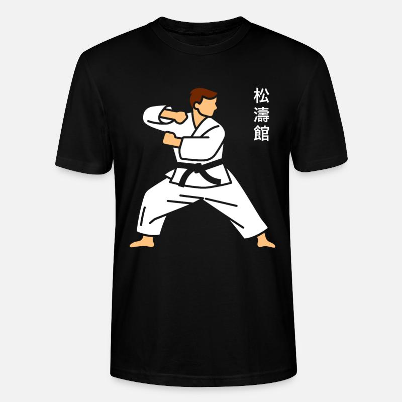 Karate - Stanley/Stella Unisex Bio-T-Shirt CRAFTER - Schwarz