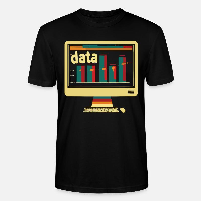 Behavioral Analyst Data Coding - Stanley/Stella CRAFTER Unisex Organic T-Shirt - black