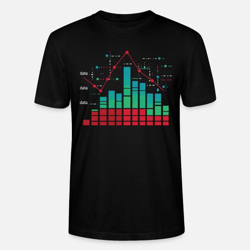 Behavioral Analyst Data Coding - Stanley/Stella CRAFTER Unisex Organic T-Shirt - black
