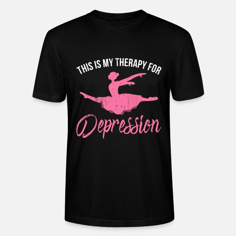 Dance Therapy | Dancer Dancer Dancing Class - Stanley/Stella CRAFTER Unisex Organic T-Shirt - black