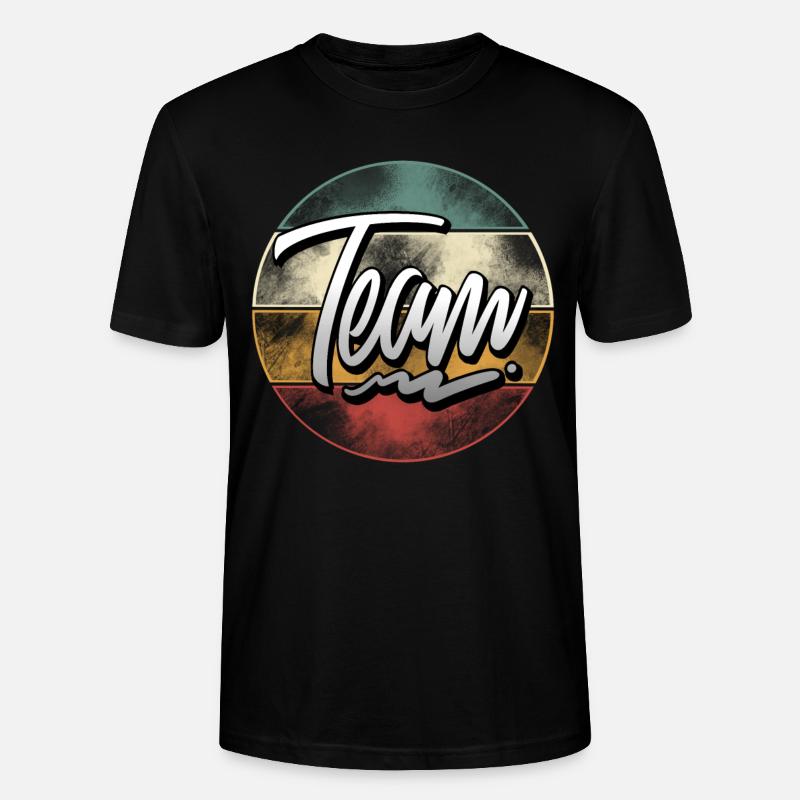 Team - Stanley/Stella Unisex Bio-T-Shirt CRAFTER - Schwarz