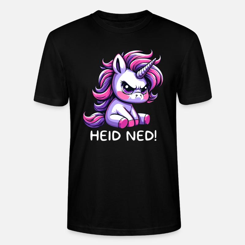 Heid Ned - Stanley/Stella Unisex Bio-T-Shirt CRAFTER - Schwarz