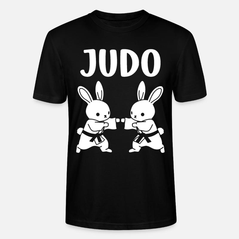 judo - Stanley/Stella CRAFTER Unisex Organic T-Shirt - black