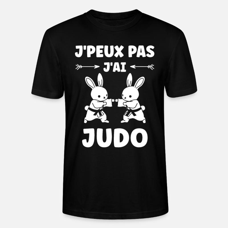 Judo - Stanley/Stella Unisex Bio-T-Shirt CRAFTER - Schwarz