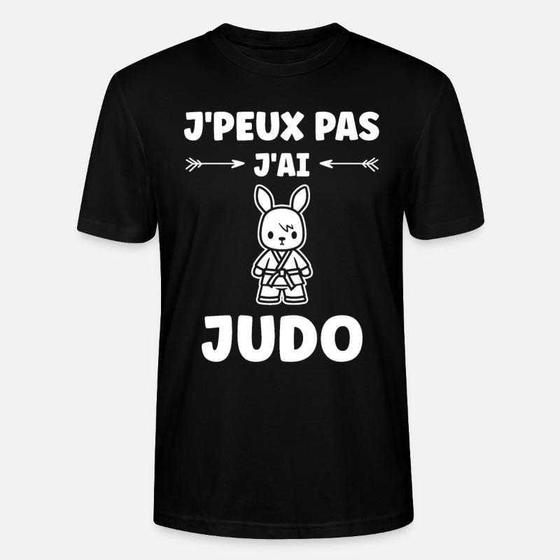 judo - Stanley/Stella CRAFTER Unisex Organic T-Shirt - black