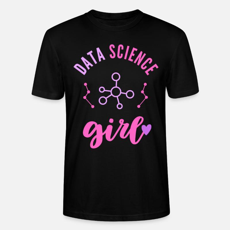 Data Science Mädchen Frau - Stanley/Stella Unisex Bio-T-Shirt CRAFTER - Schwarz