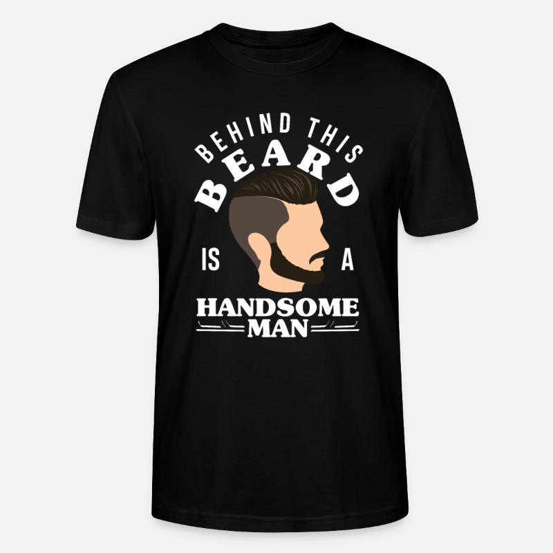 Bartpflege Bart Liebhaber Männer Bart - Stanley/Stella Unisex Bio-T-Shirt CRAFTER - Schwarz