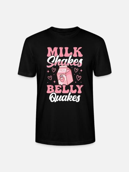 Laktosetolerant Oder Laktoseintolerant - Stanley/Stella Unisex Bio-T-Shirt CRAFTER - Schwarz
