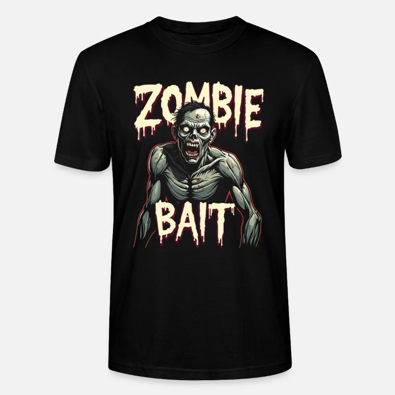 Conception de zombie d’Halloween - T-shirt bio CRAFTER Stanley Stella Unisexe - noir