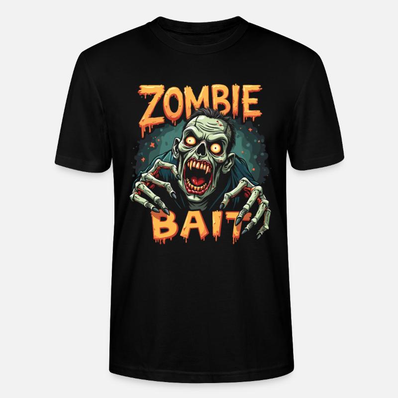 Conception de zombie d’Halloween - T-shirt bio CRAFTER Stanley Stella Unisexe - noir