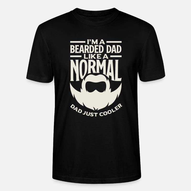 Bartpflege Bart Liebhaber Männer Bart - Stanley/Stella Unisex Bio-T-Shirt CRAFTER - Schwarz