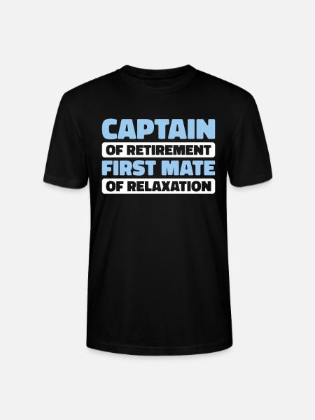 Cruise Retraite - T-shirt bio CRAFTER Stanley Stella Unisexe - noir