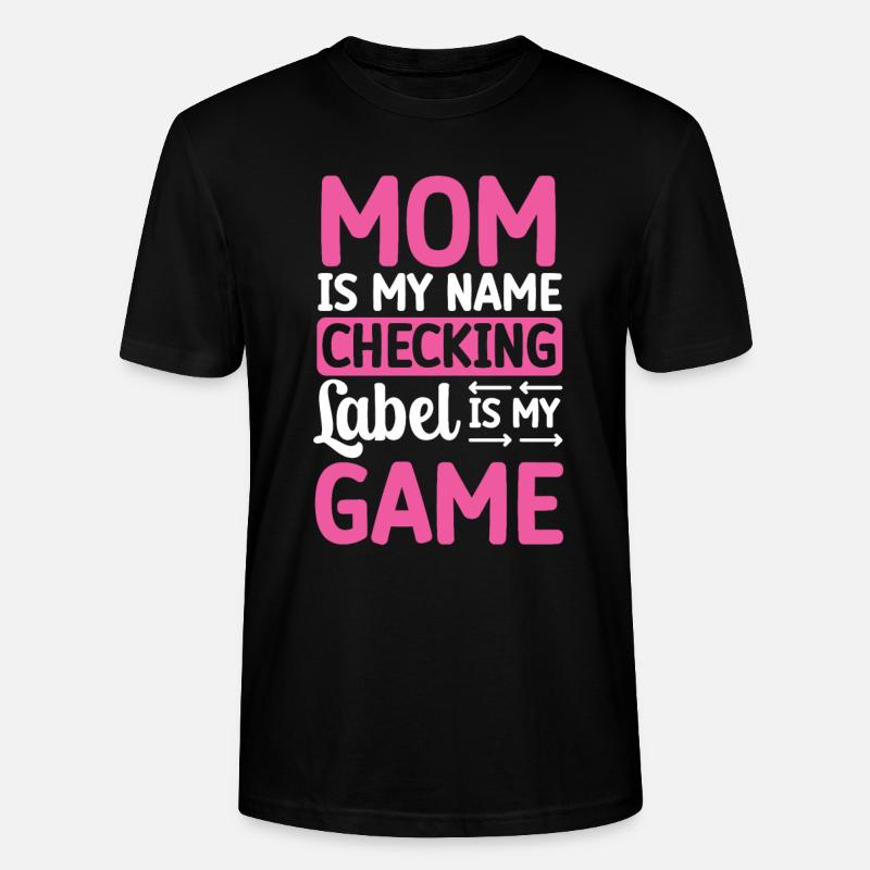 Laktosetolerant Oder Laktoseintolerant - Stanley/Stella Unisex Bio-T-Shirt CRAFTER - Schwarz