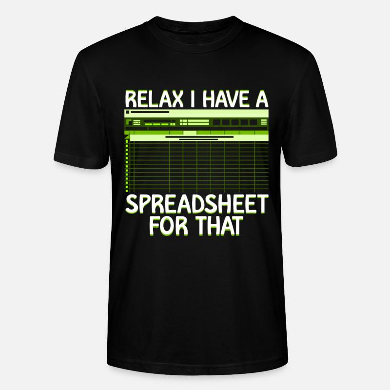 Secrétaire Comptable des Comptables Comptabilité - T-shirt bio CRAFTER Stanley Stella Unisexe - noir