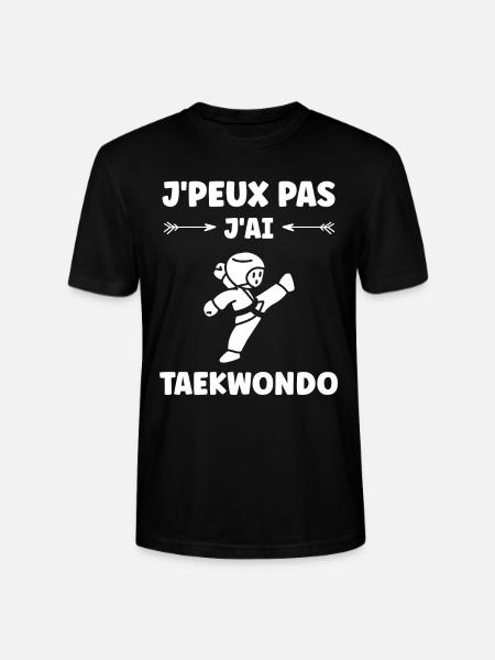 Taekwondo - Stanley/Stella CRAFTER Unisex Organic T-Shirt - black
