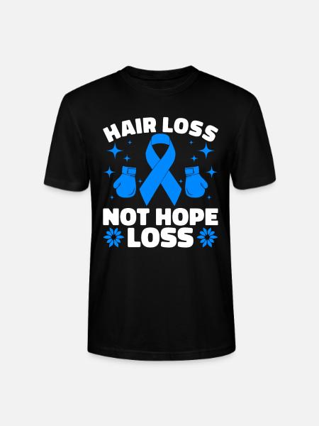 Alopecia Areata Bewusstsein Haarausfall - Stanley/Stella Unisex Bio-T-Shirt CRAFTER - Schwarz