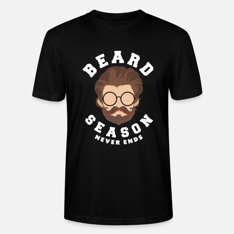 Bartpflege Bart Liebhaber Männer Bart - Stanley/Stella Unisex Bio-T-Shirt CRAFTER - Schwarz