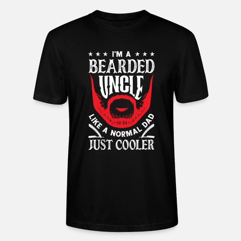 Bartpflege Bart Liebhaber Männer Bart - Stanley/Stella Unisex Bio-T-Shirt CRAFTER - Schwarz