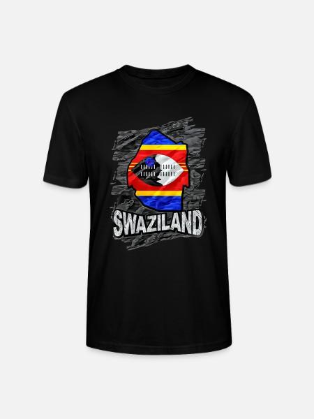 Swaziland - T-shirt bio CRAFTER Stanley Stella Unisexe - noir