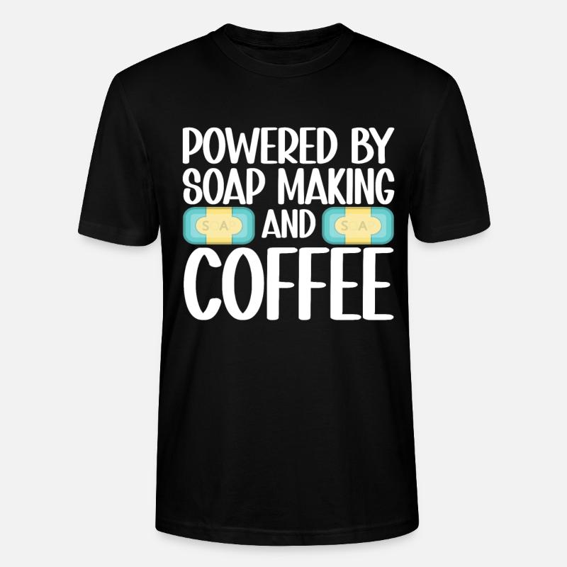 Soap Making Soap Maker - Stanley/Stella Unisex Bio-T-Shirt CRAFTER - Schwarz