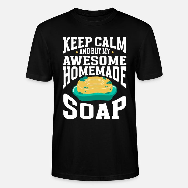 Soap Making Soap Maker - Stanley/Stella Unisex Bio-T-Shirt CRAFTER - Schwarz