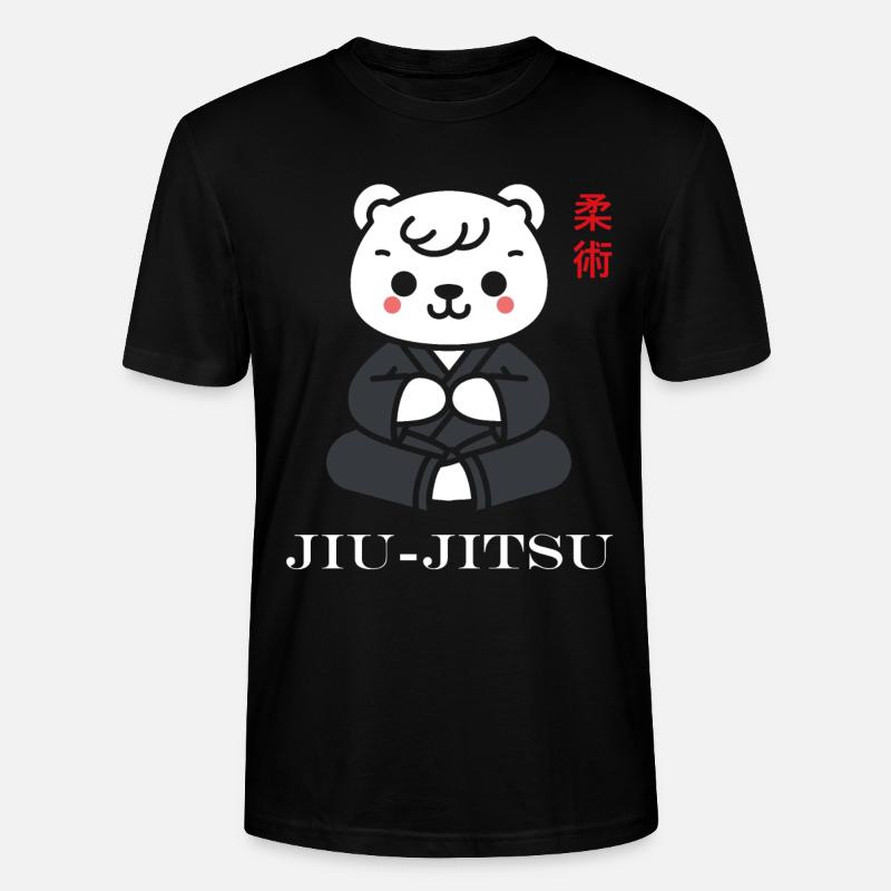 Jiu Jitsu - T-shirt bio CRAFTER Stanley Stella Unisexe - noir