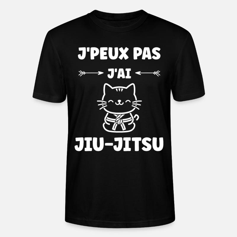 Jiu Jitsu - Stanley/Stella Unisex Bio-T-Shirt CRAFTER - Schwarz