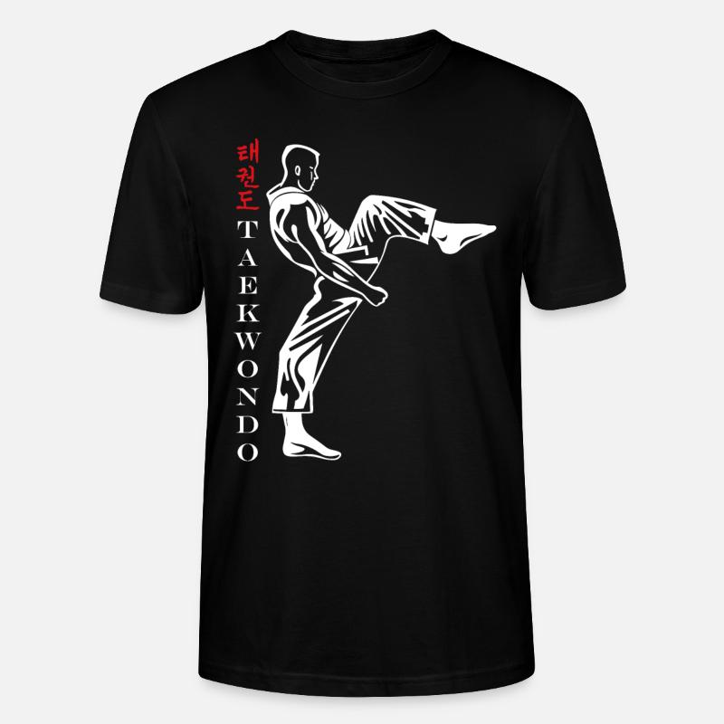 Taekwondo - Stanley/Stella Unisex Bio-T-Shirt CRAFTER - Schwarz