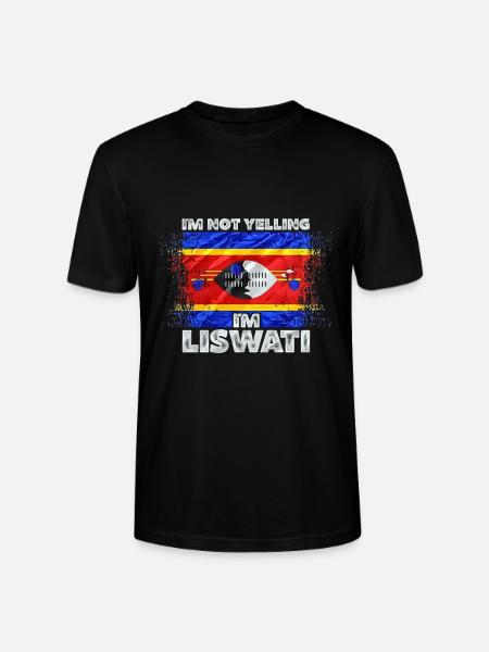 Swaziland - T-shirt bio CRAFTER Stanley Stella Unisexe - noir