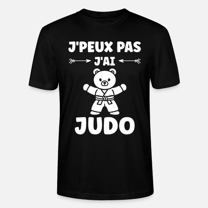 Judo - Stanley/Stella Unisex Bio-T-Shirt CRAFTER - Schwarz