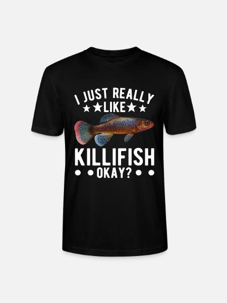 Killifish Quarium Fish - T-shirt bio CRAFTER Stanley Stella Unisexe - noir