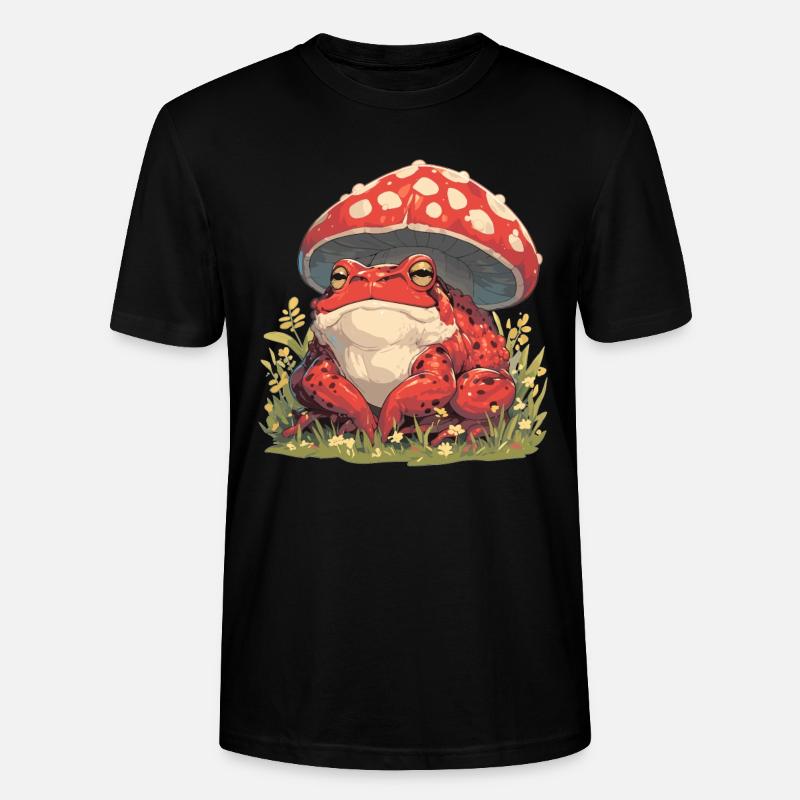 Toad Kröten Kröte - Stanley/Stella Unisex Bio-T-Shirt CRAFTER - Schwarz