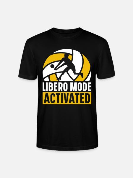 Volleyball Libero - Stanley/Stella Unisex Bio-T-Shirt CRAFTER - Schwarz