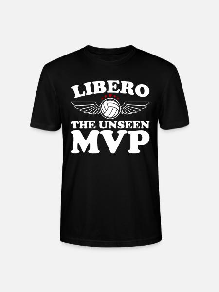 Volleyball Libero - Stanley/Stella Unisex Bio-T-Shirt CRAFTER - Schwarz
